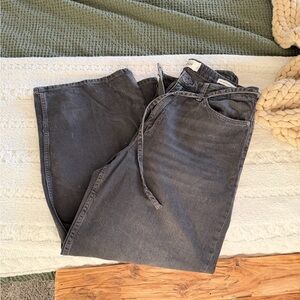 Stylish baggy black Denim Jeans